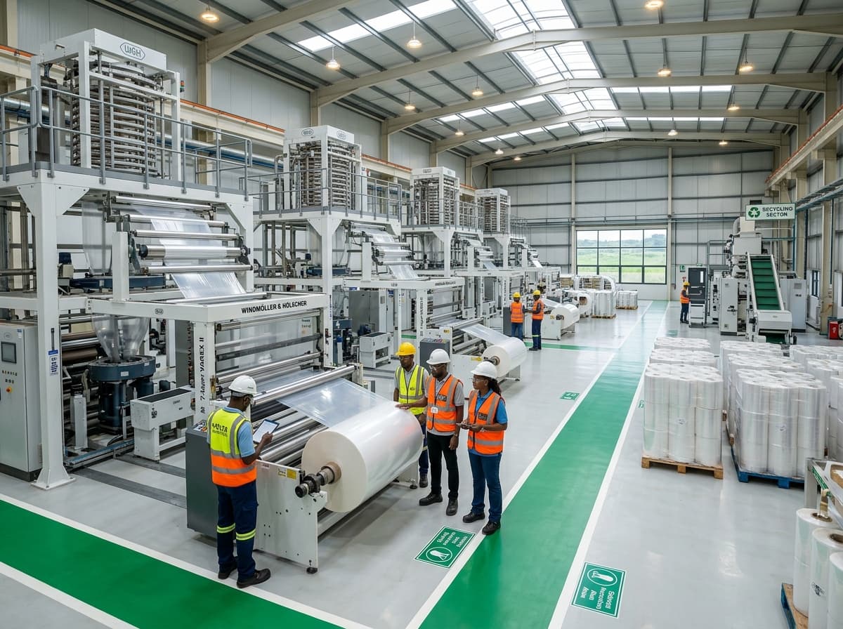 Green Uptown plastic packaging manufacturing facility