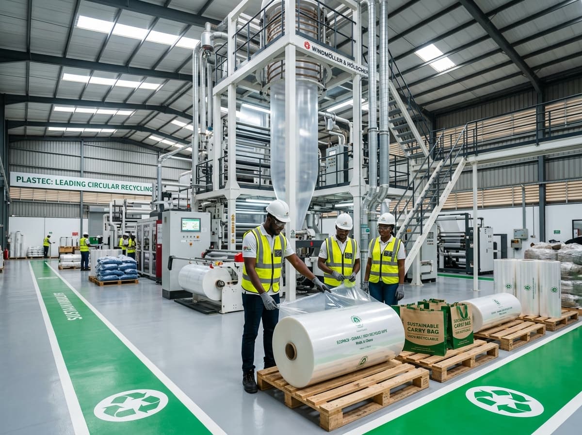 Green Uptown plastic packaging manufacturing