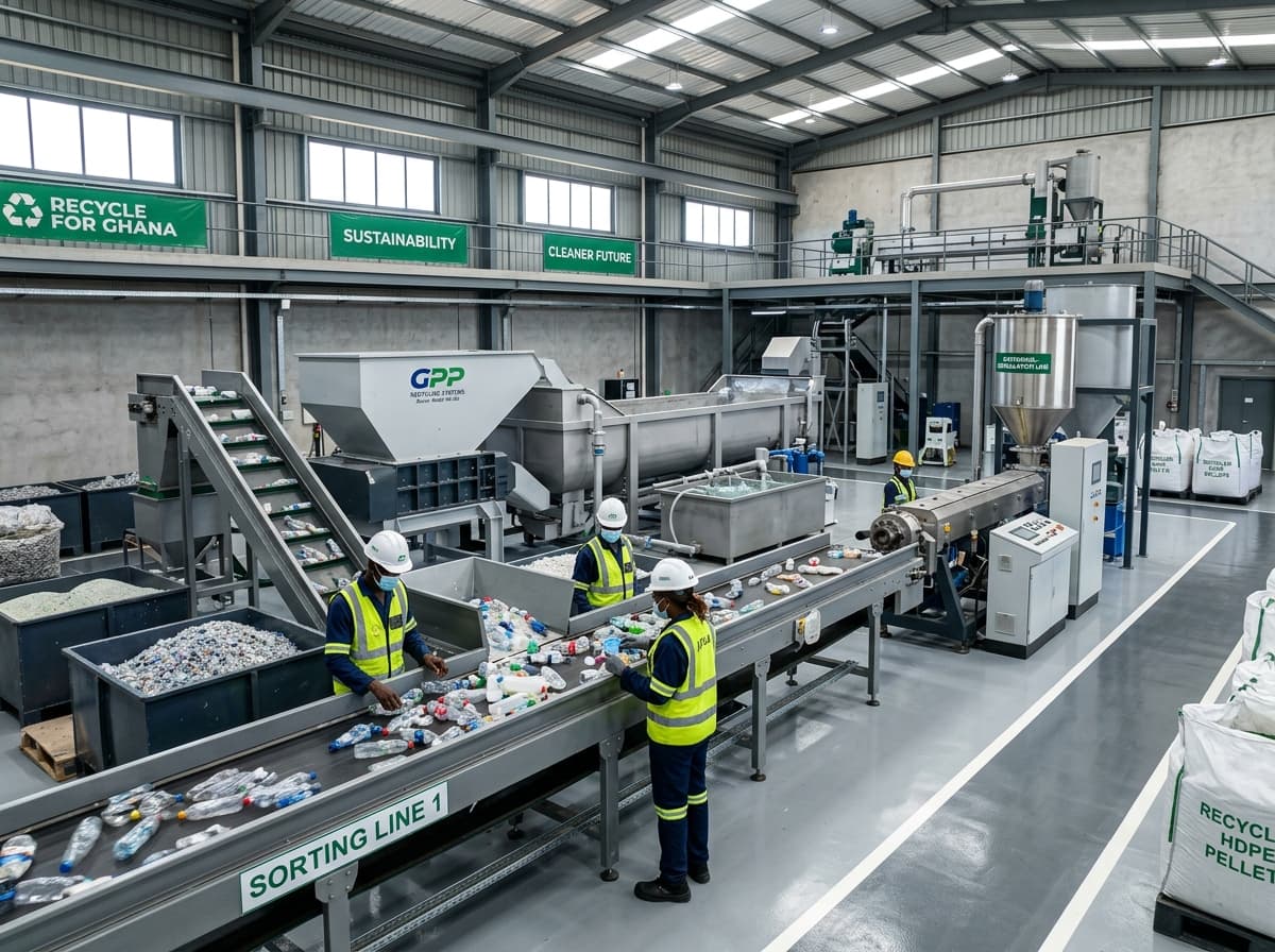 Green Uptown plastic recycling process facility
